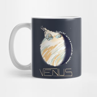 Astronaut manatee in space: Venus Mug